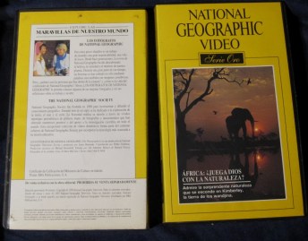 VHS NATIONAL GEOGRAPHIC VIDEO SERIE ORO 002